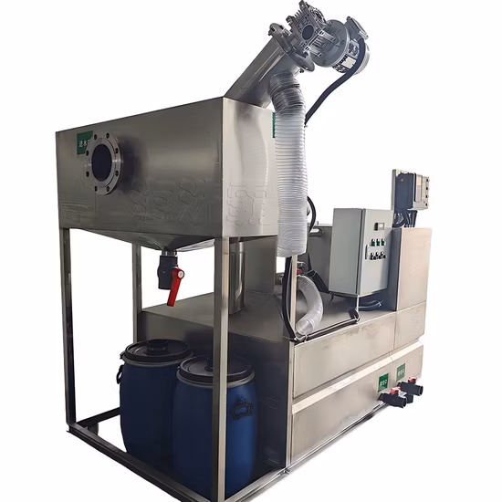 China Industrial Wooden Case Cleaning Water Treatment Solid-Liquid Separator Yhdl-131