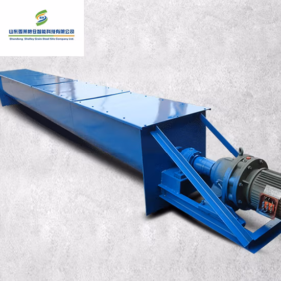 Carbon Steel Screw Auger Spiral Conveyer Wheat Maize Sorghum Grain Screw Conveyors