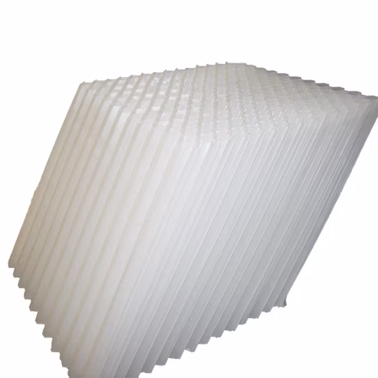 50mm Honeycomb Packing PP PVC Tube Settler Lamella Plate Clarifier Tube Settler