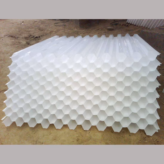PP PVC Tube Settler for Tank Hexagonal Honeycomb Packing Sedimentation Plates Inclined Lamella Tube Settler