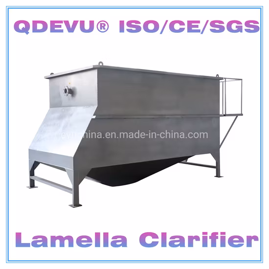 Tube Settler Lamellar Sedimentation Tank Lamella Clarifier for River Water Treatment