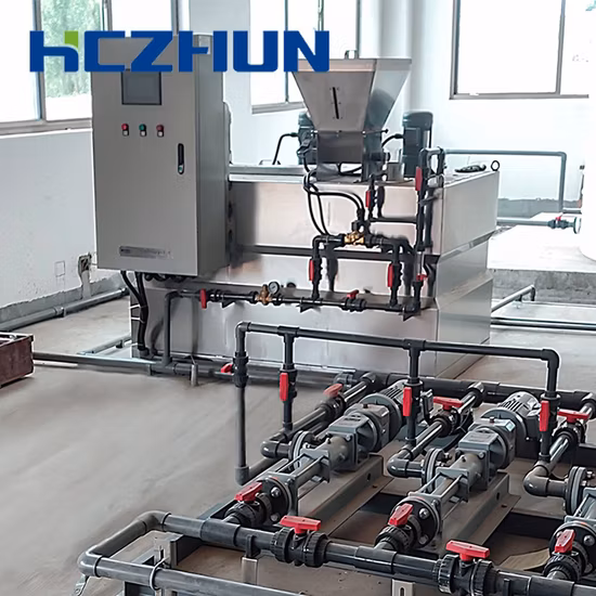 Hczhun Wastewater Treatment Water Disinfection Chemical Precipitation PAM Dosing System