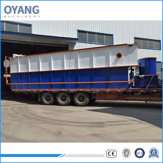 Water Treatment Daf Unit Dissolved Air Flotation System