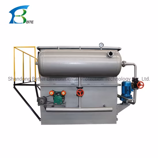 Food Wastewater Treatment Plant, Oil Water Separator (DAF Unit)
