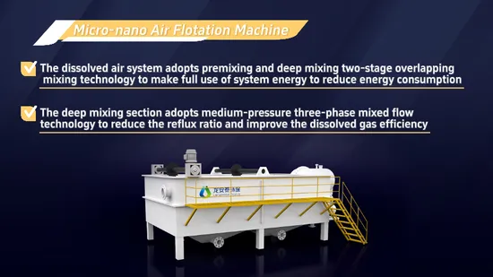 Daf System Dissolved Air Flotation for Municipal Water Treatment