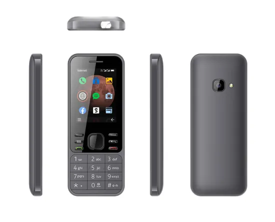 2022 New Product 2.8 Inch Super Big Screen with Flash light 2g GSM Mobile Phone Support OEM ODM Bar Feature Phone
